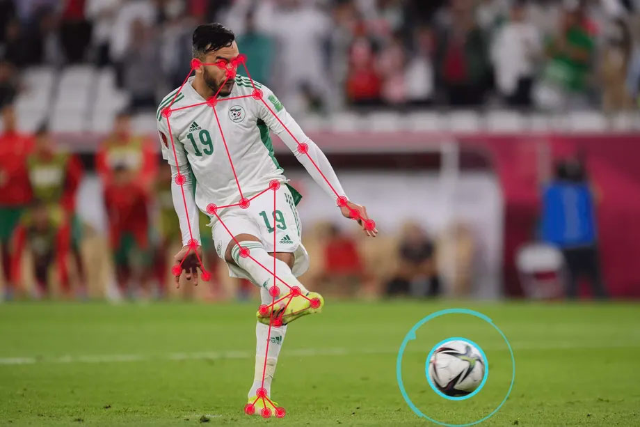 FIFA will track players' bodies using artificial intelligence to check for offsides at the 2022 World Cup