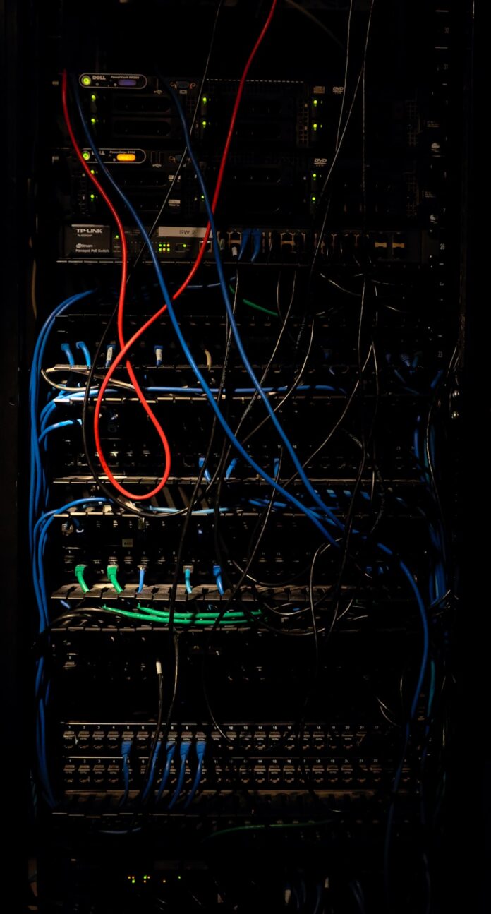 Photo "Monitoring Server Network Traffic for Anomalies"