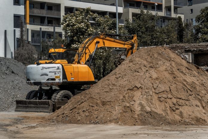 Photo Excavator at work