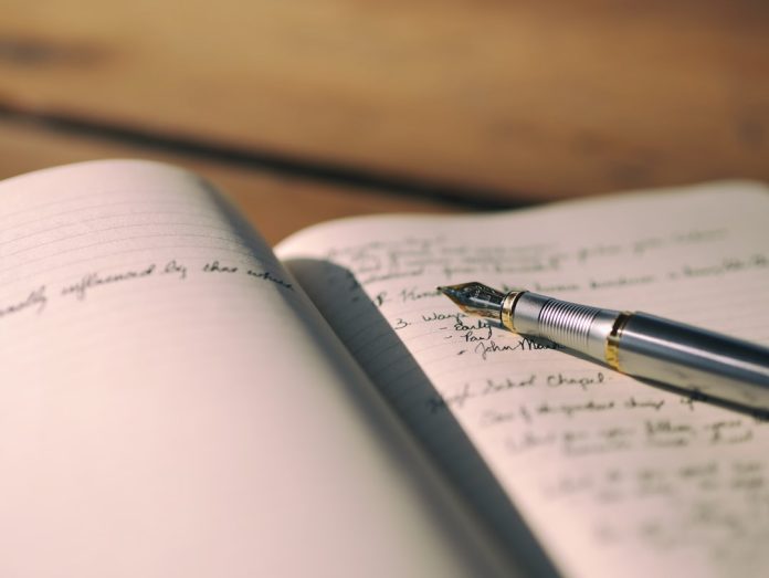 Photo Writing interface