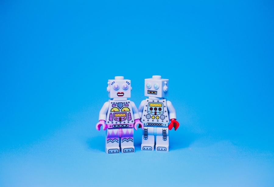 Robot and human