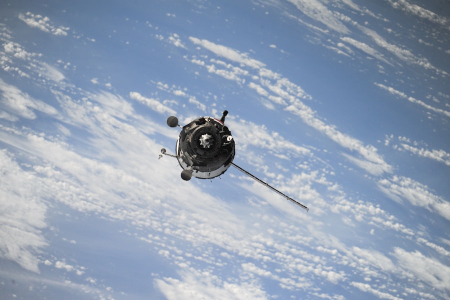 Satellite orbiting