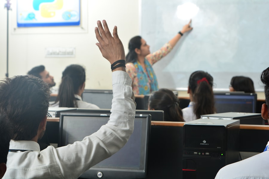 Photo Smartboard in classroom