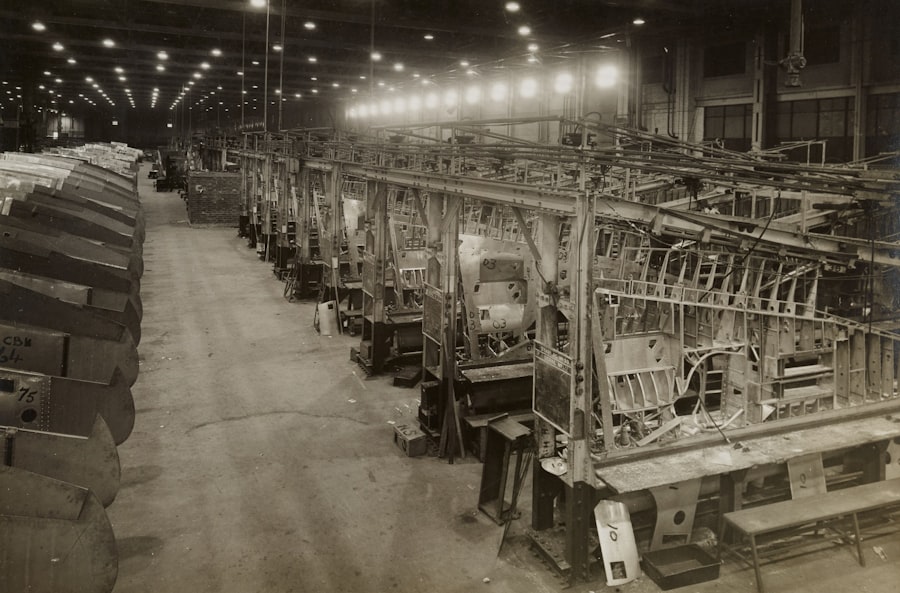 Photo Automated assembly line