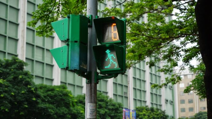 Photo Smart traffic lights