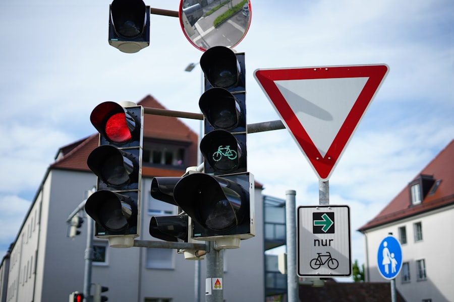 Photo Smart traffic lights