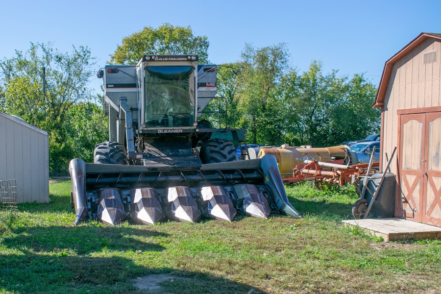 Photo Automated tractor