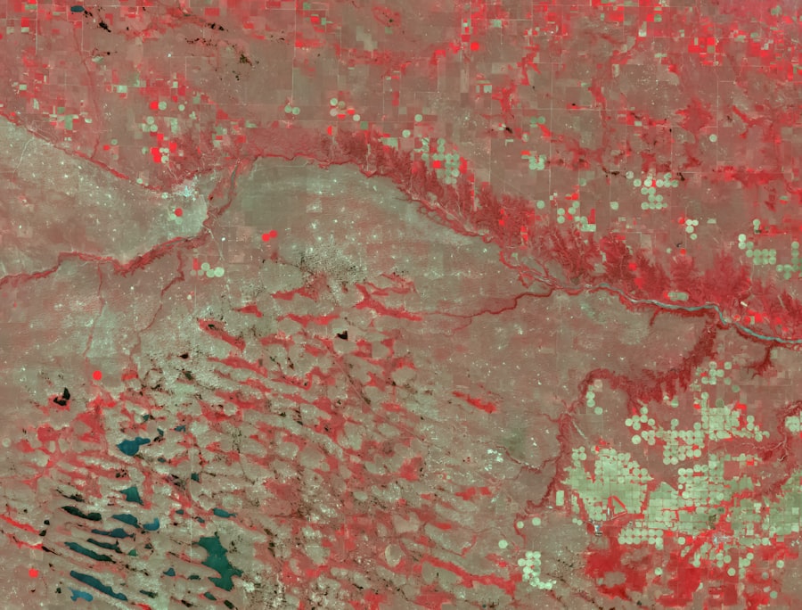 Photo Satellite imagery