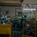 Photo Robotic assembly line