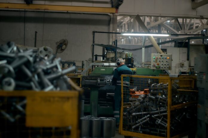 Photo Robotic assembly line