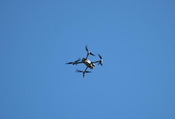 Photo Drone swarm