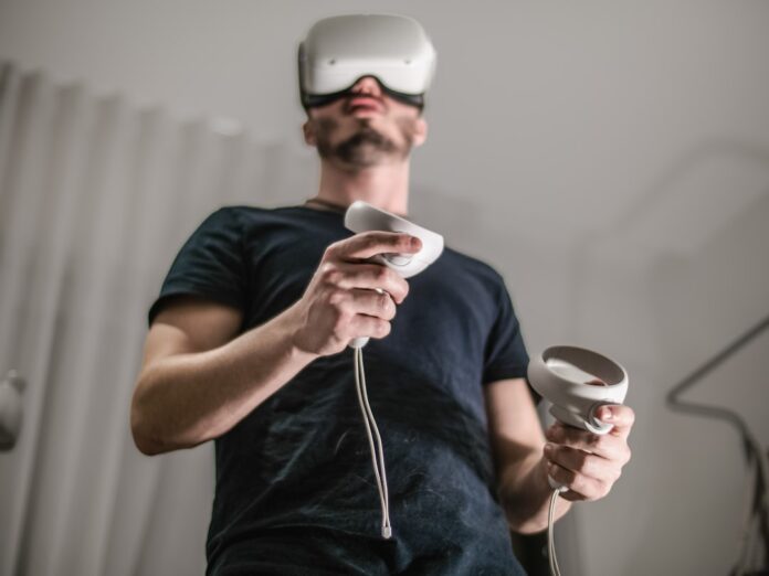 Photo Virtual reality simulation